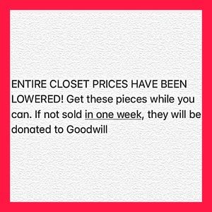 ✨ALL PRICES LOWERED✨